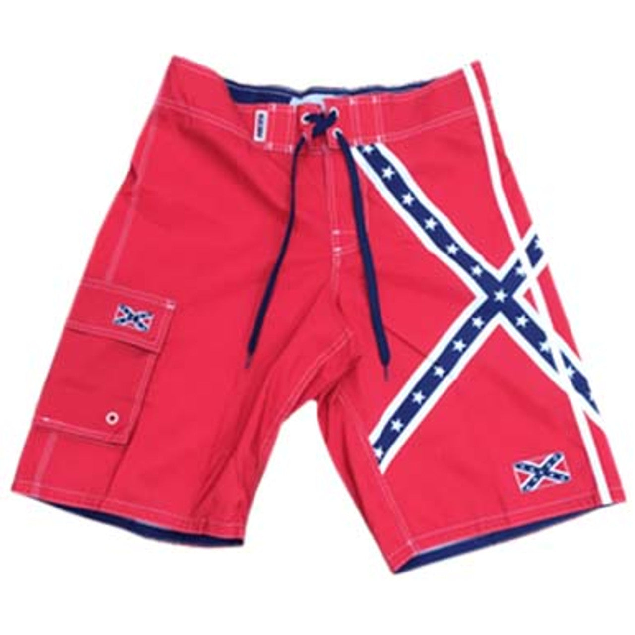 Red Rebel Swim Shorts